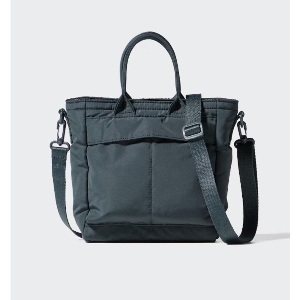 Uniqlo 2Way Utility Mini Bag in Dark Green - Picture 2 of 12